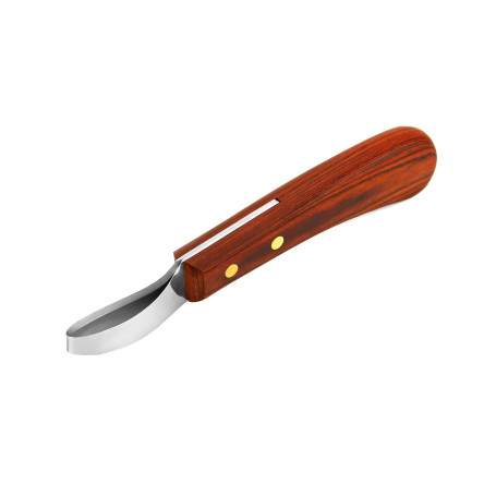 QWORK® Couteau à Sabot en Acier Inoxydable Premium avec poignée