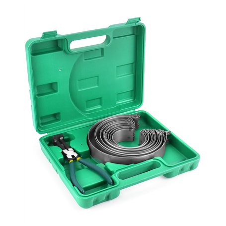 QWORK® Segments de piston de moteur avec pince