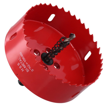 QWORK® Scie Cloche Bi-Métal Ø 100 mm