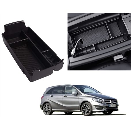 Boîte de rangement secondaire pour accoudoir - Classe A W177 V177 2018-2024 / B-Classe W247 2019-2024/ GLA H247 SUV 2020-2024 /C