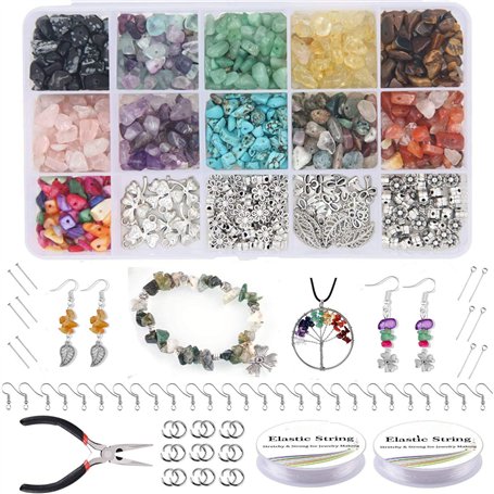 Queta Kit de Fabrication de Bijoux DIY pour Colliers