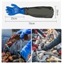 Roysmart Gants de bassin longs, imperméables, résistants aux solutions acides et alcalines, en polyuréthane, résistants aux acid