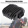 KIMISS Redresseur de Régulateur de Tension de Moto, Réglage Rectifieur en Aluminium YZF-R1 1999-2001 R6 1998-2002