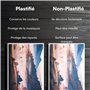 H&S Feuilles Plastifieuse A4 - Lot 100x Feuille Plastique Transparente - Laminage Brillant Qualité Artistique 150 Microns (2x75