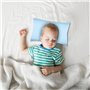 WIYETY Mini coussin de sieste pour enfants avec taie d'oreiller en coton - Mini coussin de voyage doux pour enfants - Idéal pour