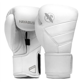 Hayabusa Gants de Boxe T3 Cuir Kanpeki Full Blanc - 16 oz