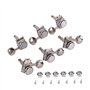 Alnicov Accordeurs de cordes de verrouillage Vintage Nickel 6R mécaniques de guitare électrique accordeurs pour chevilles de rég