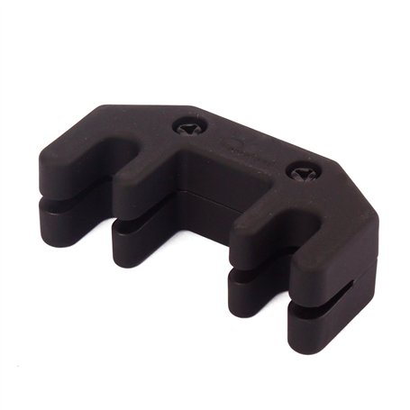 Alnicov Pratique d'Alto en Alliage de Zinc - Muet Professionnel pour Violon 3/4 4/4 - Acoustique et Électrique - Noir