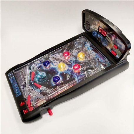Rétro Pinball Galaxy. Jeu de flipper classique dans l'espace et la taille d'un ordinateur de bureau. Jouet idéal pour les enfant