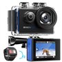 AKASO Brave 6 Plus Caméra Sport 4K 30fps 20MP WiFi Télécommande Commande Vocale Ecran Tactile EIS Caméra Sportive Etanche sous M
