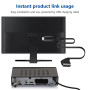 Convertisseur Péritel vers HDMI, Adaptateur Peritel HDMI pour TV, Convertisseur SCART vers HDMI, Scart vers Hdmi Convertisseur, 