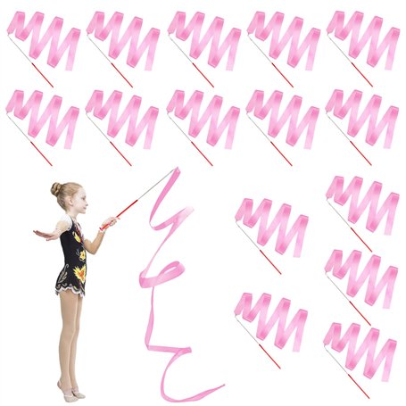 BYZESTY Rubans De Danse Pour Enfants: 15 Pièces Gilet Femme Sans Manches