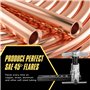 Flexzion Evaseur Évasement, Outils D'évasement de Tuyaux de Freins (8 Tailles 3/16-3/4) Coupe-tuyaux Manuels pour Tuyauterie Fla