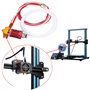 Kit de buse pour imprimante 3D MK8 Hotend Kit Compatible avec Alfawise U20 U30 Creality Ender 3 Kit d'extrémité Chaude d'extrude