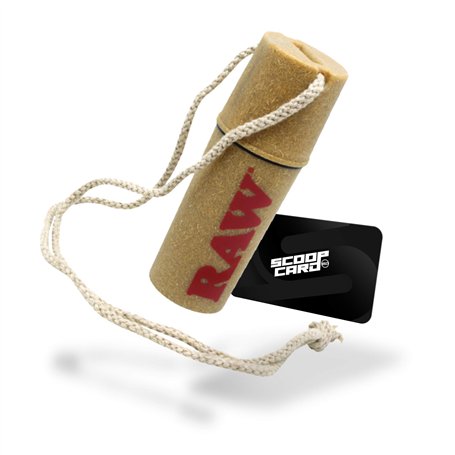 RAW Reserva Récipient cylindrique étanche et hermétique avec cordon pour un accès facile