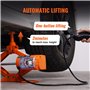 VEVOR Cric Losange 3 T 12 V DC Cric Électrique à Ciseaux Levée 130-370 mm 170-420 mm Cric de Levage Auto avec Manivelle Coffret
