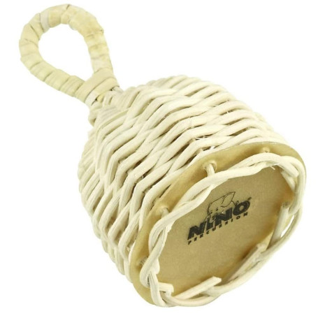 Nino Percussion Caxixi Shaker Instrument - Instruments de Musique pour Enfants à partir de 3 Ans - Rotin et Cuir