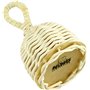 Nino Percussion Caxixi Shaker Instrument - Instruments de Musique pour Enfants à partir de 3 Ans - Rotin et Cuir, Naturel (NINO5
