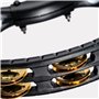 Meinl TMT2BBK Tambourin fixe Cymbales laiton Noir