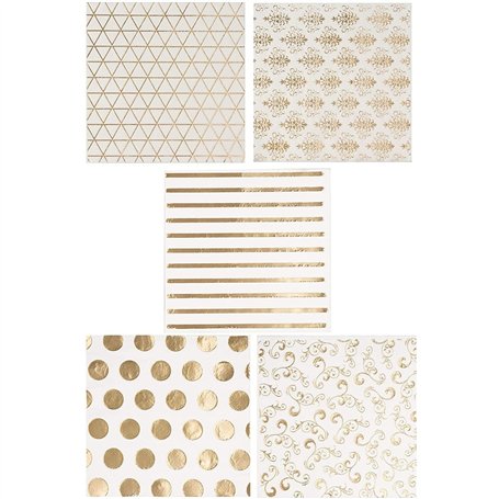 Lot de 100 Serviettes de cocktail