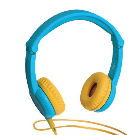 Lunii - Casque Audio Bleu - Compatible avec Ma Fabrique à Histoires - pour Les Enfants de 3 à 8 Ans