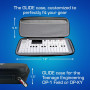 Analog Cases Glide Case pour Teenage Engineering OP-1 ou synthétiseurs comparables (étui de Transport/Pochette en Simili Cuir im