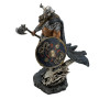 LOOYAR Statue en résine Viking Warrior Dragon Slayer - Décoration d'intérieur, Bureau ou Cadeau pour Salon, Porche et Bureau