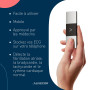 AliveCor KardiaMobile 6L | Le Moniteur ECG Personnel connecté à 6 dérivations. Détectez la Fibrillation auriculaire en Seulement