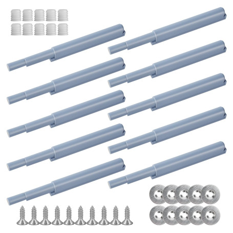 GlasFlength Push to Open Aimant Poussoir Porte Placard Loquet Magnetique