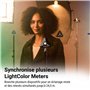 Datacolor LightColor Meter - Luxmètre Bluetooth pour photo, vidéo et cinéma - Mesure lumière et température de couleur - Transmi