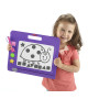 Fisher-Price Doodle Pro Ardoise Magique Violette avec tampons, Jouet pour Enfant dès 3 Ans, CHH61