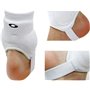 Sunbird Paire de protège-chevilles double face pour football et football Blanc