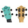 Flight, 4-String Travel Series Soprano Ukulele, Light Blue (TUS-35LB)