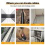 VXSCAN Underground Cable Non-Destructive Locator, Wire Locator Tracer F04 with Earphone for Locating Breakage Cables Irrigation 