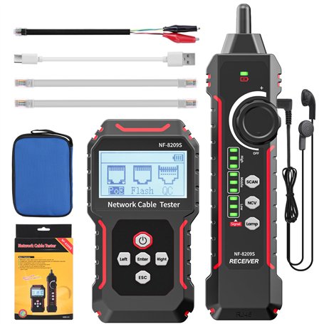 Testeur et traceur de câbles réseau RJ45