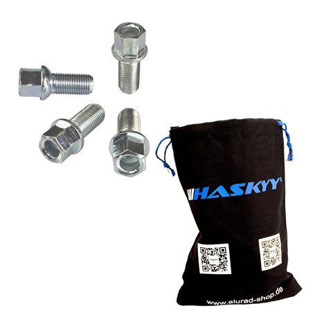 Lot de 20 écrous de roue pour voiture Jantes en aluminium avec boulons