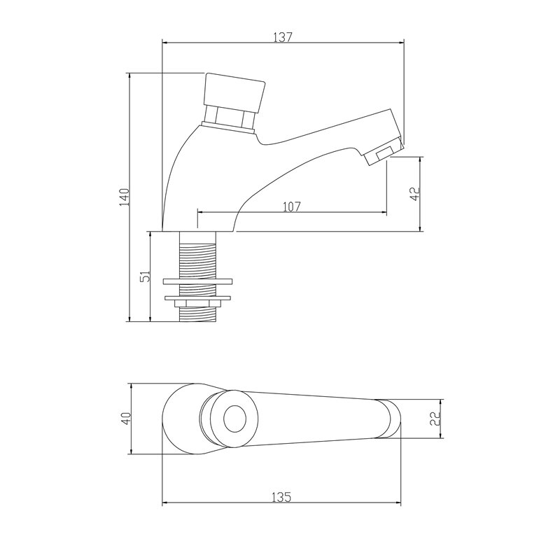 ALEPH - Règle-Equerre petit modèle 16cm