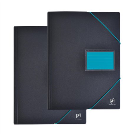 OXFORD Lot de 2 Porte Vues 200 vues / 100 pochettes A4