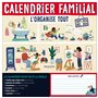 DRAEGER PARIS 1886 - Calendrier Familial 2024-2025 - 16 Mois - 28