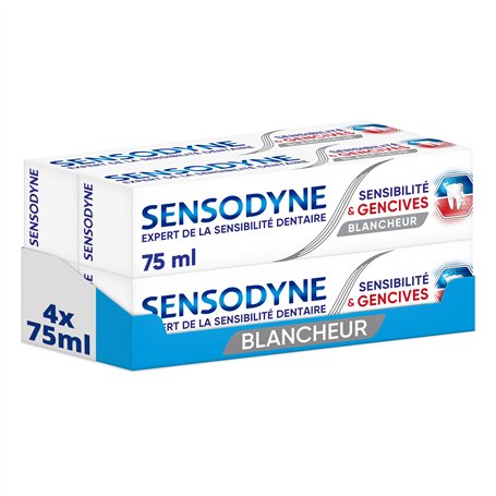 Sensodyne Dentifrice Blanchissant Sensibilité et Gencives