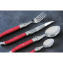 Laguiole Production - Ménagère 24 pièces - Set de Couverts de Table Acier INOX et ABS pour 6 Personnes - Présentation Coffret Ca