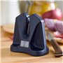 Opinel - Petit Aiguiseur Manuel - Pour Tous Types de Couteaux (de Cuisine, de Poche…) - Angle Auto-Ajustable, Patins de Stabilis