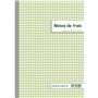 Exacompta - Réf. 3144E - 1 Manifold NOTES DE FRAIS - 50 feuillets numérotés et autocopiants - duplicatas (1 original + 1 copie)