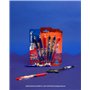 PILOT x NARUTO - Lot de 3 FriXion Ball + 3 FriXion Ball Clicker - Stylos effaçables - Édition limitée Naruto Shipudden - Stylos