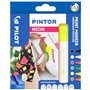 PILOT - Pochette de 6 Pintor - Marqueurs Peinture Multi-Supports à Base d’Eau