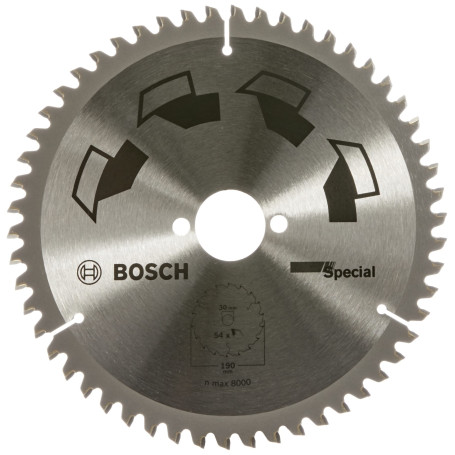 Bosch 1x Lame de Scie Circulaire Special (pour Bois