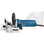 Bosch Professional 0601620070 Fraiseuse à Lamelles GFF 22 A 670W L-BOXX, Lame acier au Carbure Bleu