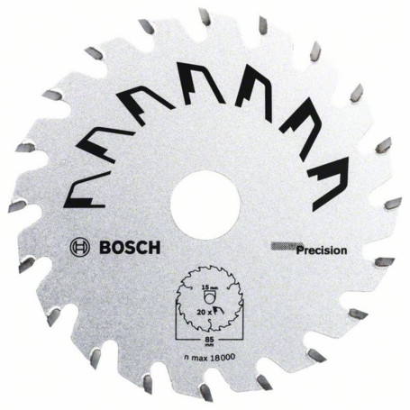 Bosch 1x Lame de Scie Circulaire Precison (pour Bois