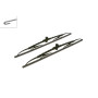 Bosch Balais d'Essuie–Glace Plats Conventionnel Twin 530, Longueur: 530mm/530mm – 1 Paire de Balais avant