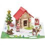 La cabane du Pere Noël - Jeu de construction - JEUJURA - 60 pieces